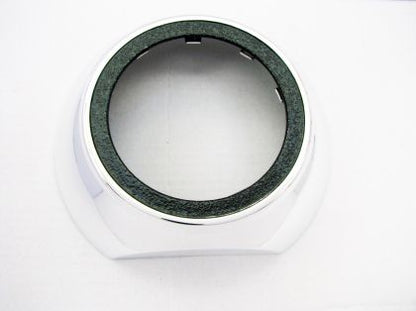 Капачки за лупи 2.5" Audi Design, полукръгла хром с черно D=13cm - View 2