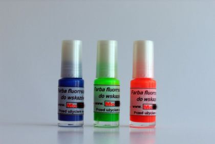 Флуорисцентна (светеща) боя за стрелки Оранжева - View 2