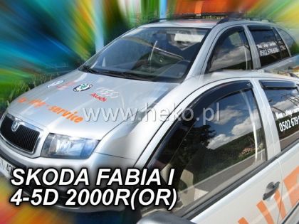 Ветробрани за SKODA FABIA (2000-2007)OR 4/5 врати - 2бр. предни лепящи - View 2