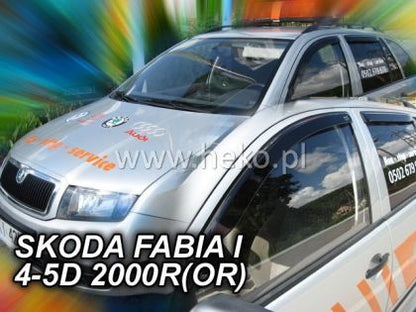 Ветробрани за SKODA FABIA (2000-2007)OR 4/5 врати - 2бр. предни лепящи - View 2