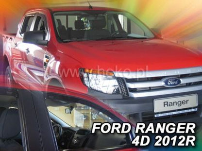 Ветробрани за FORD RANGER III (2012-2023) 4 врати - 4бр. предни и задни - View 2
