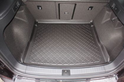 Гумирана стелка за багажник за Seat Ateca (2016+) adjustable boot floor (in upper position) or model - View 2