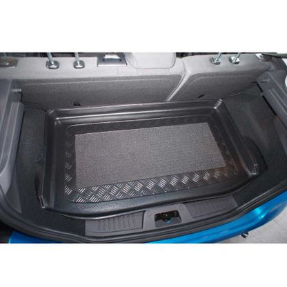 Стелка за багажник за Ford Fiesta (2013-2017) Facelift Hatchback 3d/5d  - Up (with double boot floor - View 2