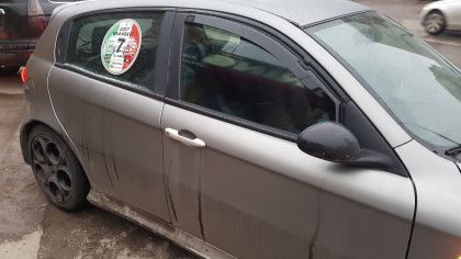 Ветробрани за Alfa Romeo 147 (2000-2010) - 5 врати - 2бр. предни - View 2