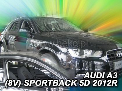 Ветробрани за AUDI A3 Sportback (2012-2020) 5 врати - 4бр. предни и задни - View 2