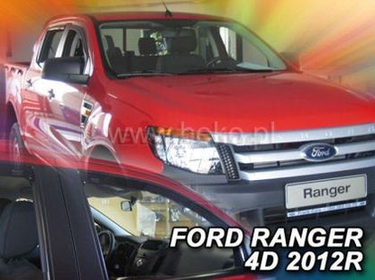Ветробрани за FORD RANGER III (2012-2023) 4 врати - 2бр. предни - View 2