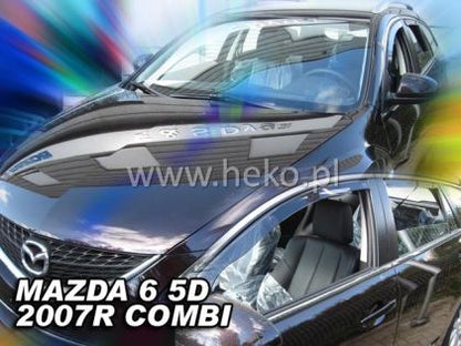 Ветробрани за MAZDA 6 (2007-2013) Combi - 4бр. предни и задни - View 2