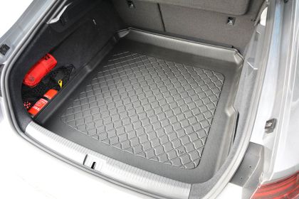 Гумирана стелка за багажник за Volkswagen Arteon (2017+) Sedan with spare tyre - View 3