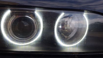 Ангелски Очи диодни за BMW E39 OEM (2000-2003) с фабрични ангелски очи - с 66 диода - View 3