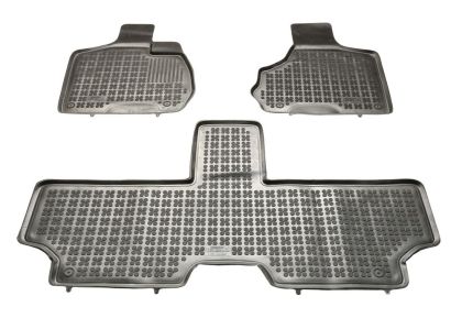 Гумени стелки за CHRYSLER Voyager IV (2001-2007) - 5-7-seat version -  за първите два реда седалки - тип леген