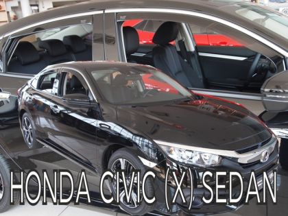 Ветробрани за HONDA CIVIC X (2017+) Sedan - 4бр. предни и задни - View 2