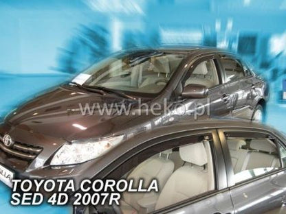 Ветробрани за TOYOTA COROLLA (2007-2013) Sedan - 4бр. предни и задни - View 2