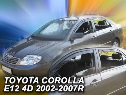 Ветробрани за TOYOTA COROLLA (2002-2007) Sedan - 4бр. предни и задни - View 2