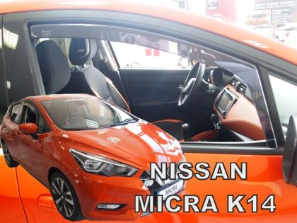 Ветробрани за NISSAN MICRA К-14 (2017+) 5 врати - 2бр. предни - View 2