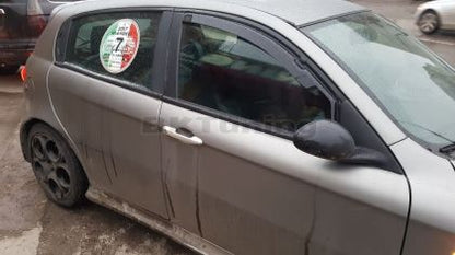 Ветробрани за Alfa Romeo 147 (2000-2010) - 5 врати - 4бр. предни и задни - View 2