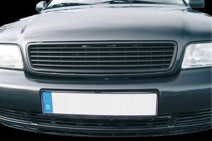 Решетка без емблема за Audi A4 B5 (95-01) - черна - View 2