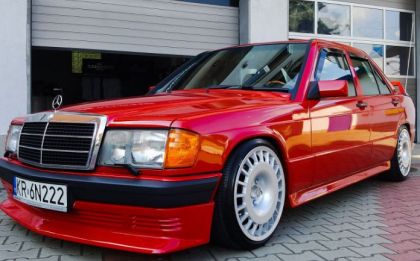 Ветробрани за MERCEDES W201 E190 (1982-1993) Sedan - 4бр. предни и задни - View 2