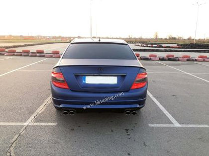 Задна тунинг броня  Mercedes C-class  W204 (2007-2011) - AMG Design - View 2