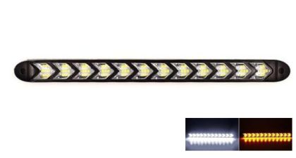 Универсални дневни светлини с функция бягащ мигач &quot;Arrow&quot; - 32см / 12 стрелки