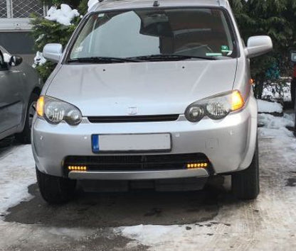 Универсални дневни светлини с функция бягащ мигач &quot;Arrow&quot; - 25см / 9 стрелки - View 3