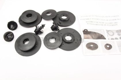 Гумени стелки за TOYOTA Yaris Hybrid (2014-2020) - фейслифт - тип леген - View 3