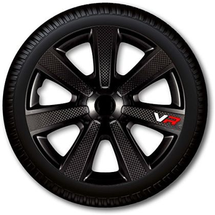 Тасове за джанти VR Carbon Black - 14&quot;
