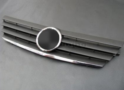 Решетка за Mercedes C203 Coupe (2000-2007) - 4 ребра черна - View 2