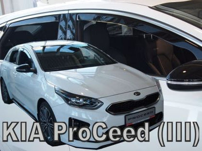 Ветробрани за KIA PRO CEED (2019+) 5d - 4бр. предни и задни - View 2