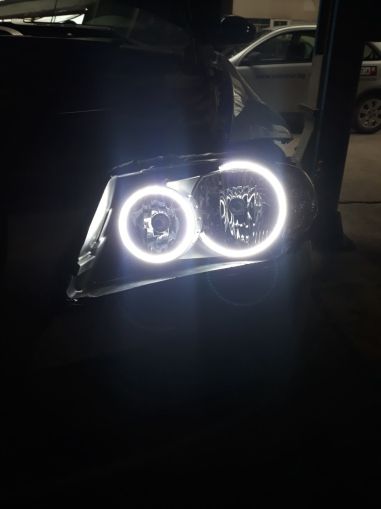 Комплект ангелски очи за BMW E90 (2005-2008) - диодни - View 2