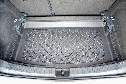 Гумирана стелка за багажник за Volkswagen T-Cross (2019+)  lower boot; adjustable boot floor in the  - View 3