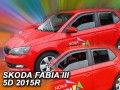 Ветробрани за SKODA FABIA (2014+) (дълга база) 5 врати , Combi - 4бр. предни и задни - View 2