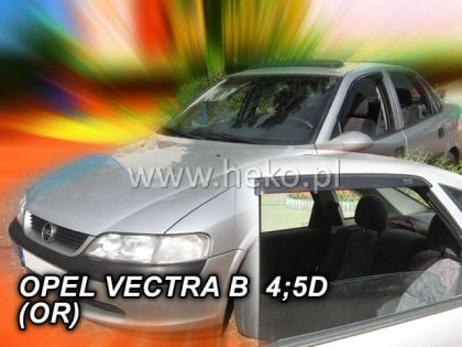 Ветробрани за OPEL VECTRA B (1996-2002) 5 врати , Sedan - 4бр. предни и задни - Лепящи - View 2