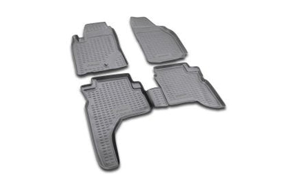 3D Гумени стелки за MITSUBISHI Pajero Sport (1997-2008) 4 pcs.