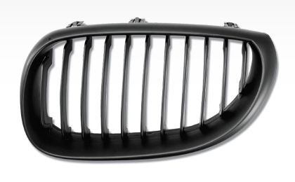 Решетки за  BMW E60 (2003-2010) - черни с широки ребра - View 2