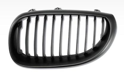Решетки за  BMW E60 (2003-2010) - черни с широки ребра - View 2