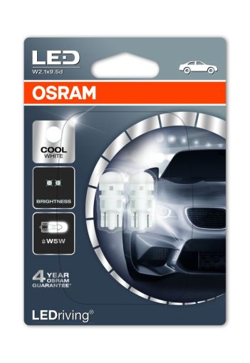 Лед крушки тип T10 - Osram 6000K - View 2