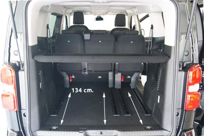 Гумирана стелка за багажник за Citroen Jumpy III SpaceTourer L2 (Medium) (2016+) / Peugeot Expert II - View 2