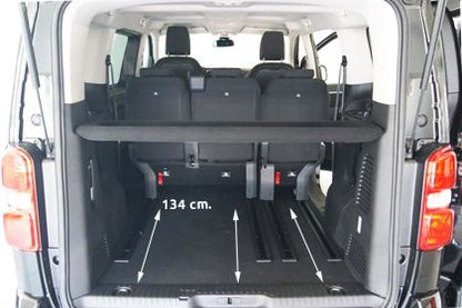 Гумирана стелка за багажник за Citroen Jumpy III SpaceTourer L2 (Medium) (2016+) / Peugeot Expert II - View 2