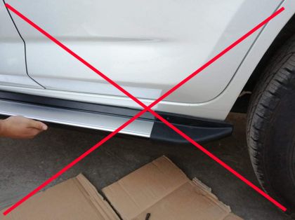 Степенки за Toyota Rav4 (2011-2012) - спорт - версия с 2.0 двигател без раздувки на калниците - дълж - View 2