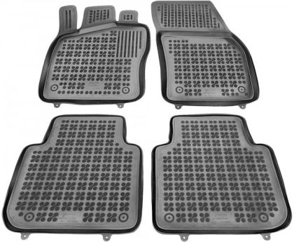 Гумени стелки за SKODA Kodiaq I (2016-2024) / SEAT Tarraco (2018+) / VW Tiguan Allspace (2017-2024) - тип леген