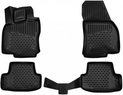 3D Гумени стелки за VW T-Roc (2017+) 4 pcs.