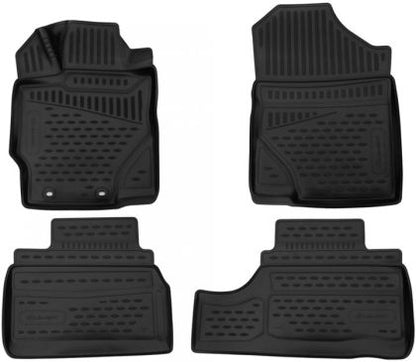 3D Гумени стелки за TOYOTA Yaris (2011-2018) 4 pcs.