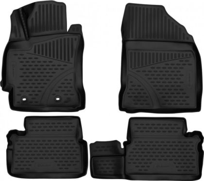 3D Гумени стелки за TOYOTA Auris II (2012-2018) - 4 pcs.