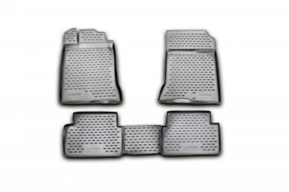 3D Гумени стелки за RENAULT Laguna III (2007-2015) - 4 pcs.