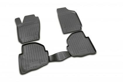 3D Гумени стелки за VW Polo 9N (2001-2009) - 4 pcs.