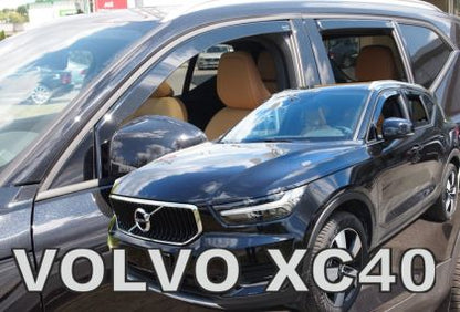 Ветробрани за Volvo XC40 (2018+) - 4бр. предни и задни - View 2