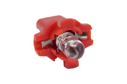 Лед крушки тип B8.3D 12V / 2W червен - View 2