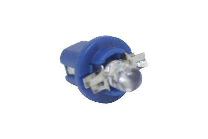 Лед крушки тип B8.5 12V/2W - син цвят - View 2