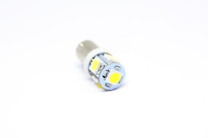 Лед крушки тип BA9 с 5 SMD диода 5000K разминати - View 2