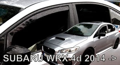 Ветробрани за Subaru WRX (2014+) 4 врати - 2бр. предни - View 2